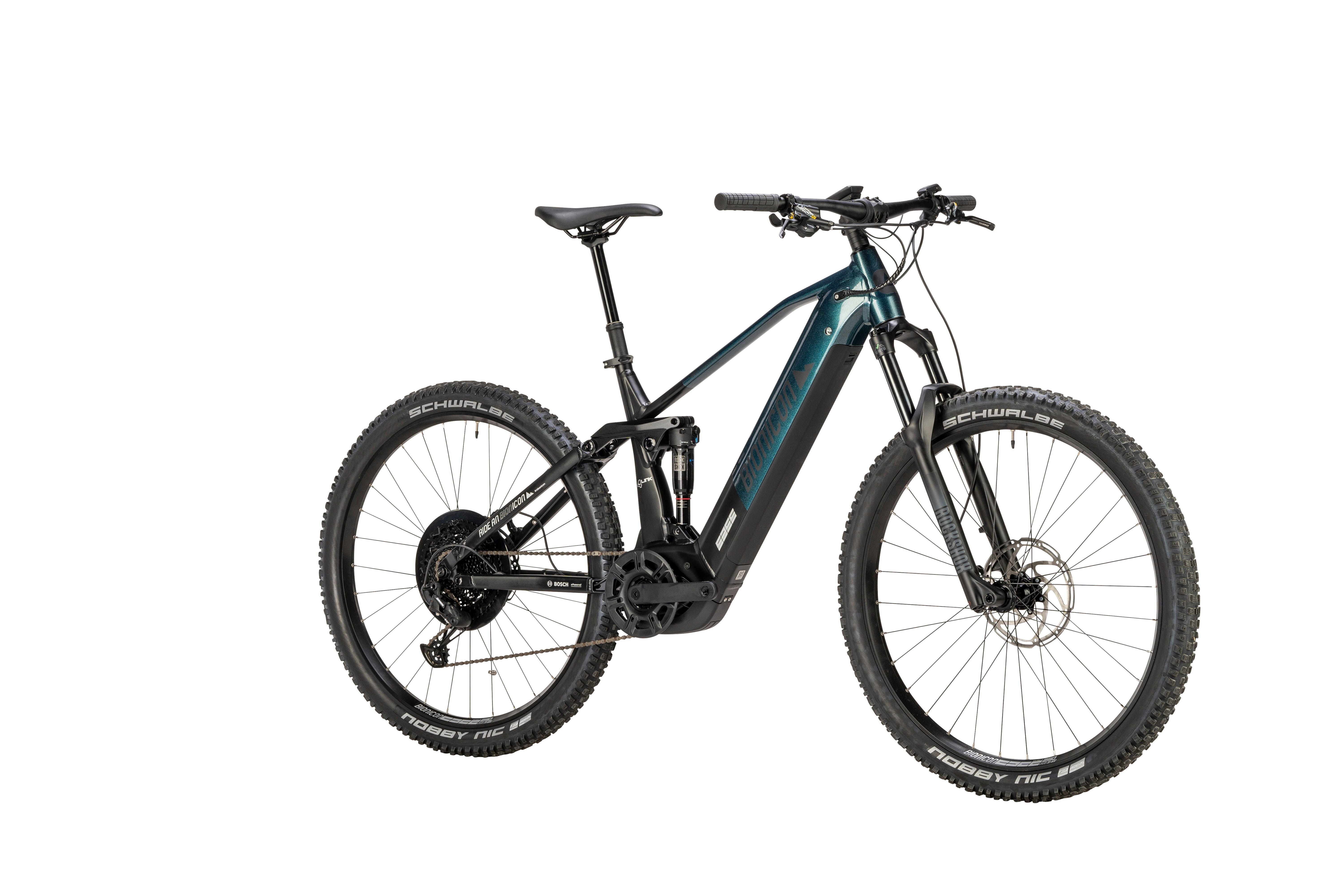 E Bike Bionicon Jesse FS 750 1 space blue glanzend black matt 2024
