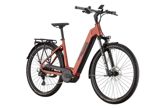 Trenoli Tanaro CX Classico pearl coral red matt 2024 28" 750 Wh Wave